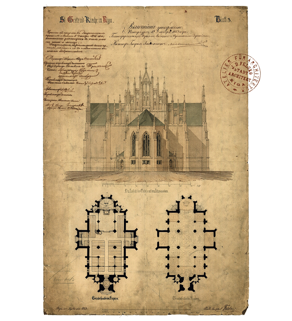 Arhitektam Johanam Danielam Felsko veltīta izstāde ← FOLD